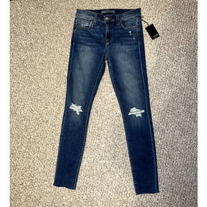 New Joe's Jeans Flawless Distressed Skinny Ankle Jeans size 26